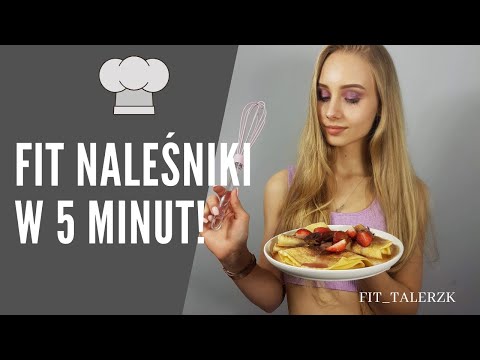 FIT NALEŚNIKI W 5 MINUT – mega łatwy przepis! – YouTube