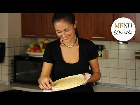 Idealne ciasto na naleśniki. MENU Dorotki. – YouTube